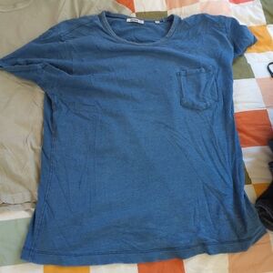 Buck Mason Two Pack T Shirts Large Blue And Green